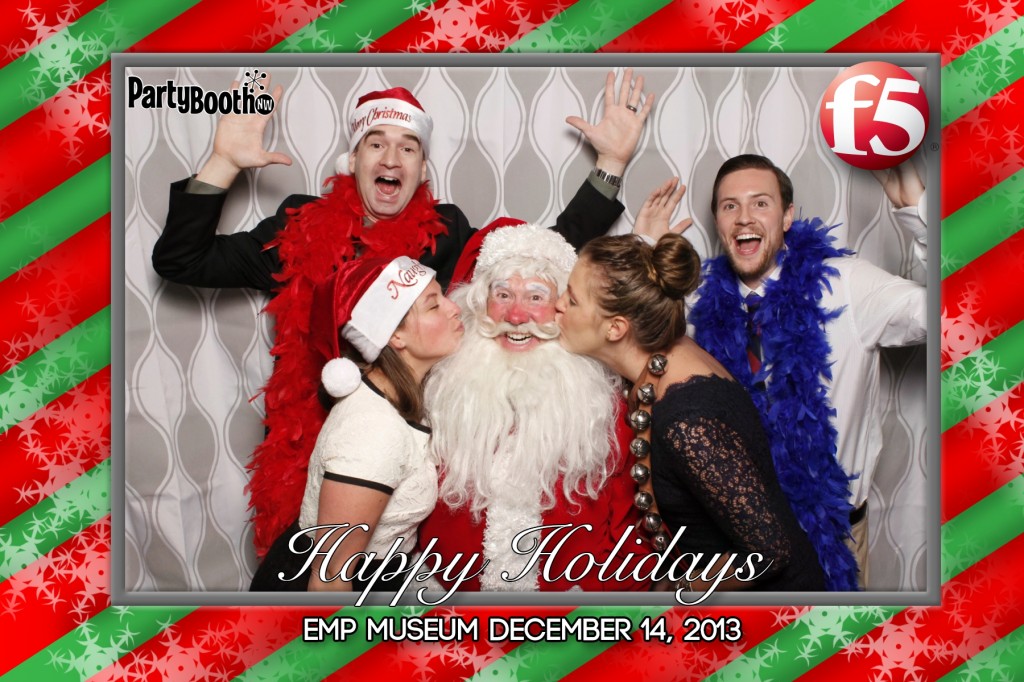 F5 Networks Chose PartyBoothNW for their company holiday party!
